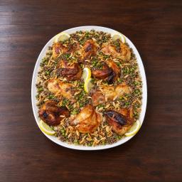 063 basmati chicken tray 10 people